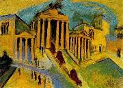 Ernst Ludwig Kirchner Brandenburger Tor oil painting on canvas
